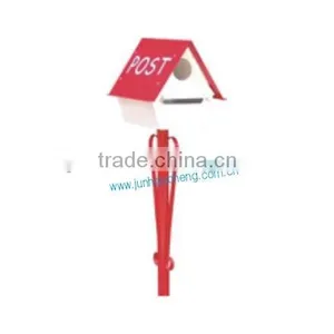 JHC-12102/Pole Type Mailbox/Mailbox/Foshan JHC-12102 Classical Outdoor Garden Letter Box/Mailbox/Mail Box thumbnail-1