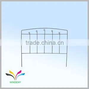 Garden Decoration Modern Sturdy Cheap Portable Welded Garden Metal Fence thumbnail-4