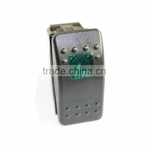 High Quality 5 Pin 12v 24v Auto / Marine Led Light Rocker Switches thumbnail-1