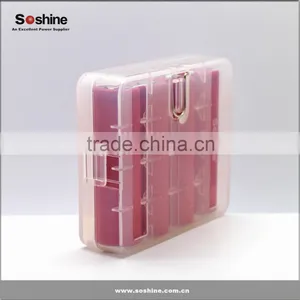 Soshine 4 Cell 18650 Battery Case/Holder Plastic Battery Holder thumbnail-1