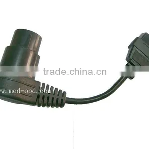 OBD2 Cable OBD2 Interface OBD16PF to 38P 90degree for Benz thumbnail-1