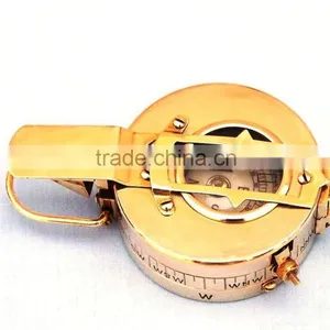 Nautical Solid Brass Engineering Lensatic Compass 13429 thumbnail-3