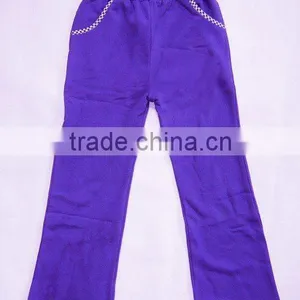 Girl's Lovely Sweat Purple Pants thumbnail-1