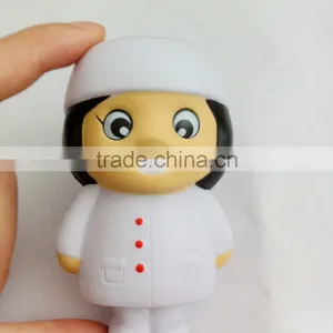 White Cute Nurse Anti Stress Toys thumbnail-1
