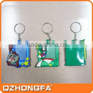 Custom Soft Pvc 3D Photo Frame Keychain thumbnail-1