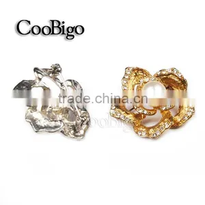 Fashion Jewelry Flower Rhinestone Pearl Brooches Pin Wedding Girl Gift Dresses Hijab Scarf Apparel Accessories thumbnail-2
