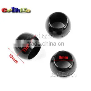 5/16"(8mm) Hole Plastic Beads Bell Stopper Cord Ends For Apparel Sportwear Paracord Rope Accessories #FLS198-B thumbnail-1