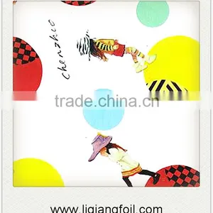 Cartoon Girl of Transfer Printing Foil for Leather thumbnail-1