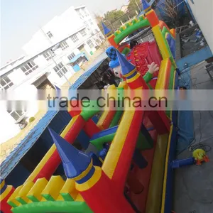 Colorful Giant Inflatable Obstacle/inflatable Obstacle Course for Fun/inflatable Combo for Kids Play thumbnail-1