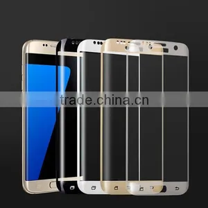 Hot for Samsung S7 Edge 3D Curved Tempered Glass 0.3mm Thickness 9H 2.5D Full Coverage for Galaxy S7 Curved Screen Protector thumbnail-6