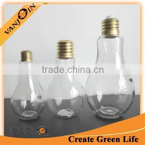 Light Bulb Glass Bottle Container, DIY Terrarium Decorative Jar Vase thumbnail-2