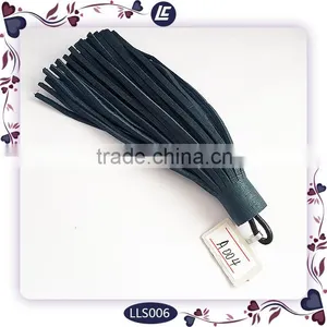2016 Fashionable Promotional Cowhide Leather Keychain Tassel thumbnail-1