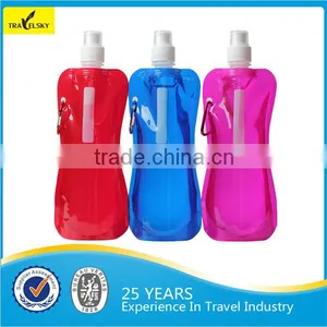 Travelsky Foldable Water Bottle Collapsible Sport Drinking Bottle thumbnail-1