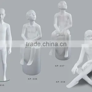 White Glossy Kid Mannequin /child Mannequin for Sale thumbnail-1