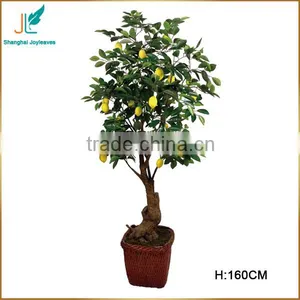 160cm Decorative Wholesale Artificial Lemon Tree Bonsai for Sale thumbnail-1