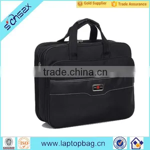 Black Laptop Bag Briefcase Business Card Holder thumbnail-1