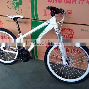 White Aluminum Alloy Frame Mountain Bicycle/bike for Sale thumbnail-1