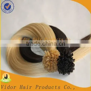 613# Double Drawn Wholesale Remy Nail/ U Tip Hair thumbnail-1