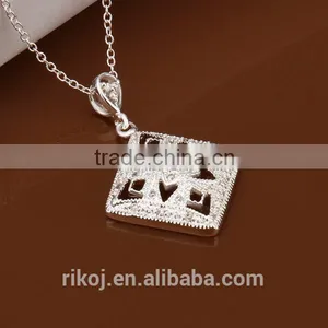 Symbol of Freedom 925 Sterling Silver India Style Bohemia Necklace thumbnail-2