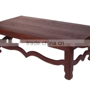 Mdf Veneer Carved Coffee Table HDCT253 thumbnail-3