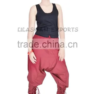 2699B Cotton Pants Supplier Trousers Cotton Sports Wear Pants Yoga Pants Trousers Jaipur Manufactor thumbnail-1