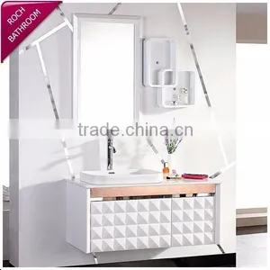ROCH 8002 Modern Design Wooden Cabinet Bathroom Factory Directly thumbnail-1