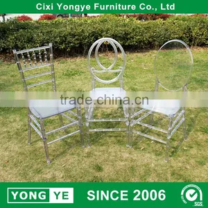 Decorate Wedding Modern Design Resin PC Ghost Chair thumbnail-3