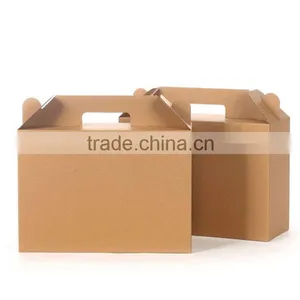 3 Layer Corrugated Carton With Handle China Factory thumbnail-1