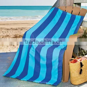 Hot Sell Fiber Reactive Printing Color Stripes Beach Towel thumbnail-2
