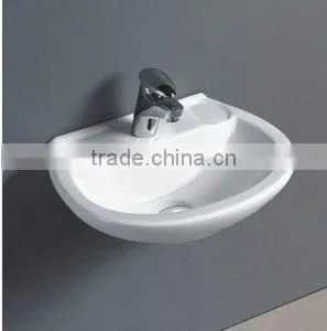 HM-H-01 Ceramic Sanitaryware Wall Hung Wash Basin thumbnail-1