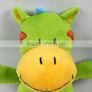 Luckiplus Hot Sale First Class Green and Blue Cow Safe Technology Toy For Kids thumbnail-2