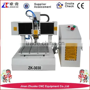Mini Desktop CNC Engraving Printed Circuited Board Machine 300*300mm ZK-3030 thumbnail-1