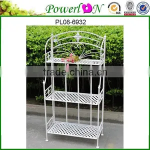 Metal Garden Arch and Gate, White, Round Top, Perfect For Various Climbing Plant thumbnail-6