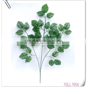 Decorative Foliage H70cm Artificial Green Rose Leaves thumbnail-1