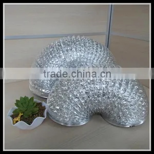 Silver Flexible Duct Aluminium Foil Ventilation thumbnail-1