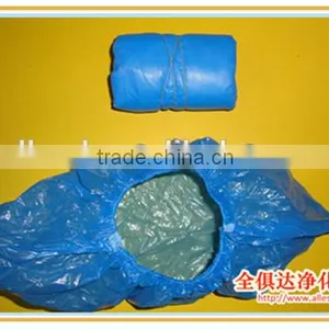 Disposable Protective Blue Non Woven Shoe Cover thumbnail-5
