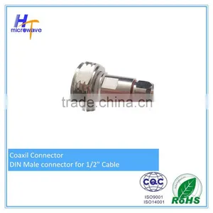 Coaxial Connector DIN Male Connector for 1/2 Cable thumbnail-1