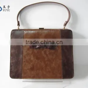 Ladies' PU Bow Shoulder Bag Vintage Design thumbnail-1