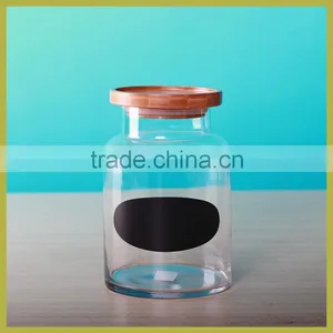 Hot Sale Glass Jar With Acacia Wooden Lids thumbnail-2