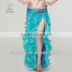 Discount Belly Dance Costumes Skirt,Hot Sexy Skirt for Young Ladies,Belly Dancing Performance Skirt QC2005 thumbnail-1
