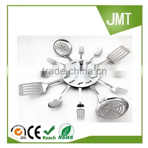 New Modern Design Cutlery Kitchen Utensil Wall Clock, Spoon Fork Clock thumbnail-5