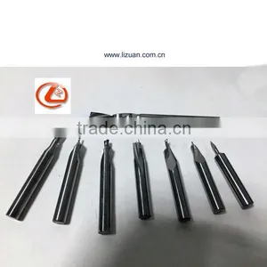 LZ0621 Solid Carbide Plastic Processing 1 Flute End Mills thumbnail-1