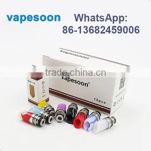 E Cig 510 Drip Tip Wholesale Irregular ss and Acrylic Inhaler ADA-DT006 thumbnail-1