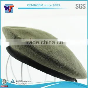 French Beret Hat Custom Embroidered Beret for Military thumbnail-5