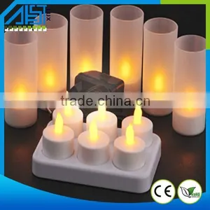 Rechargeable LED Tea Light Candle thumbnail-1
