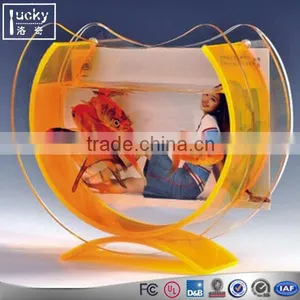 Custom Plexiglass Mini Fish Tank Aquarium With Photo Frame thumbnail-1