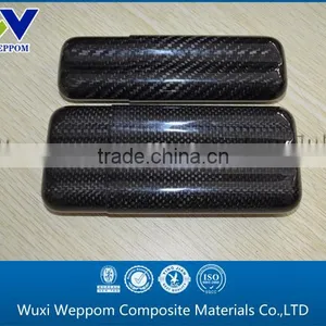 Unique Carbon Fiber Cigar Case for Men Gifts thumbnail-2