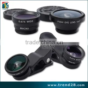 Wholesale Universal Clip 3 in 1 Lens for Mobile Phone thumbnail-2