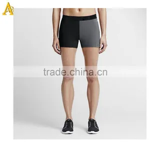Custom Made Basic Style Solid Color Yoga Shorts Sports Running Shorts Women thumbnail-1