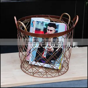 Royal Golden Wire Basket Set thumbnail-5